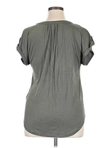 Cable & Gauge Short Sleeve Henley (view 2)