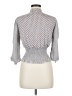 Double Zero Gray 3/4 Sleeve Blouse Size M - photo 2