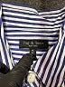 Rag & Bone Stripes Blue Long Sleeve Button-Down Shirt Size M - photo 7