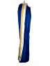 Pam & Gela 100% Polyester Color Block Blue Track Pants Size P (petite) - photo 4