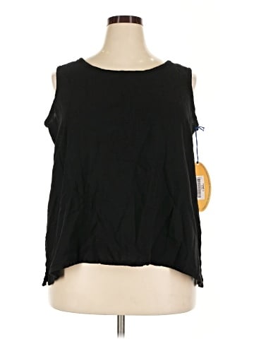 Oh My Gauze! Sleeveless Blouse (view 1)