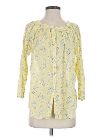Chaps 3/4 Sleeve Blouse (view 1)