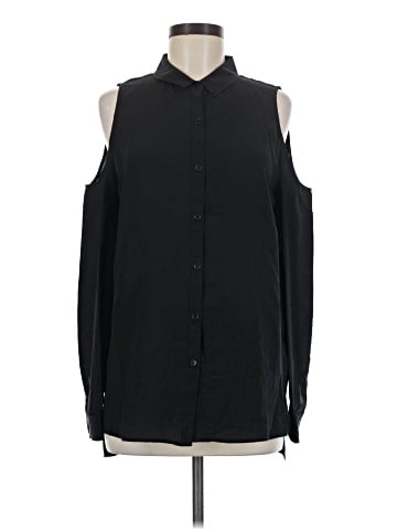 Trouve Sleeveless Button-Down Shirt (view 1)