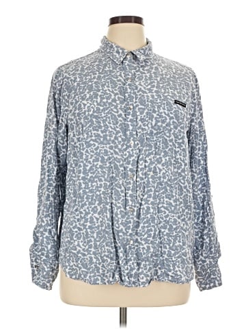 CALVIN KLEIN JEANS Long Sleeve Button-Down Shirt (view 1)