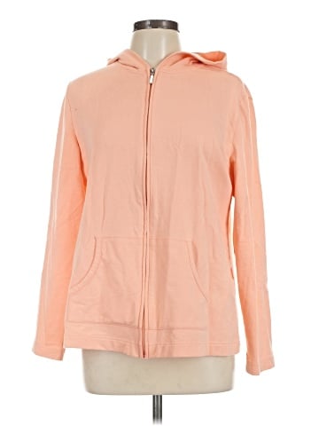 Karen Scott Sport Zip Up Hoodie (view 1)