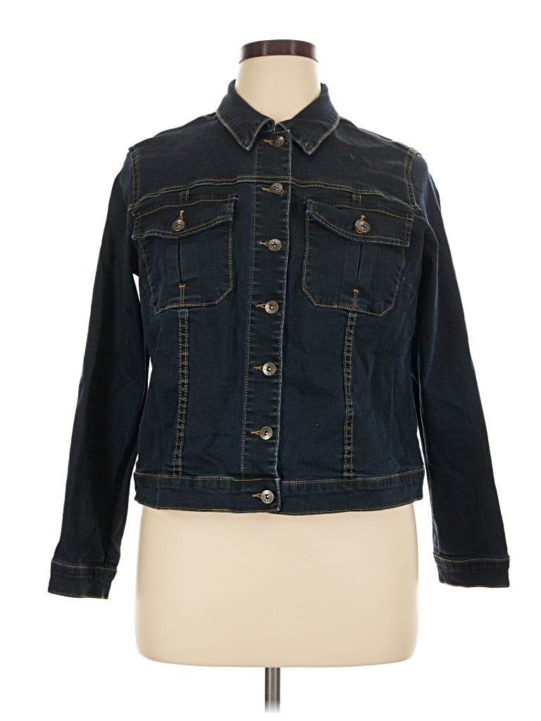 Pre-owned Lila Ryan Denim Jacket In Blue