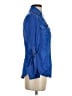 Cache Blue 3/4 Sleeve Blouse Size S - photo 4