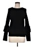 Magaschoni 100% Polyester Black Pullover Sweater Size M - photo 1