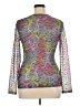 Mudd Silver Long Sleeve Top Size XL - photo 2