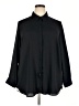 Grace 100% Polyester Solid Black 3/4 Sleeve Blouse Size 2X - photo 1