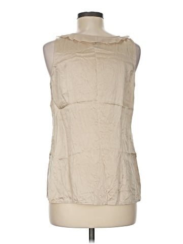 White House Black Market Sleeveless Silk Top (view 2)