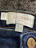 Hobbs London Solid Blue Jeans Size 12 - photo 7