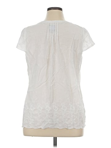 IZOD Short Sleeve Blouse (view 2)
