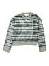 Zara Metallic Silver Pullover Sweater Size 13 - 14 - photo 1