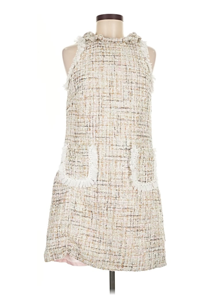 Pre-owned Sara Campbell Casual Dress In Ivory