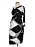 Olian Argyle Black Cocktail Dress Size S - photo 1