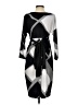 Olian Argyle Black Cocktail Dress Size S - photo 2