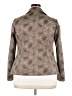 Chico's Animal Print Brown Jacket Size XL (3) - photo 2