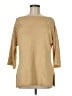 St. John Tan 3/4 Sleeve Top Size M - photo 1