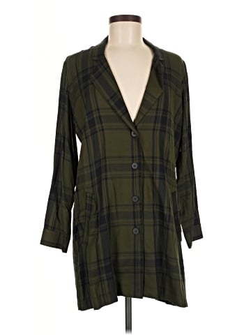 Zara 3/4 Sleeve Button-Down Shirt (view 1)