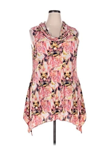 Brittany Black Sleeveless Blouse (view 1)