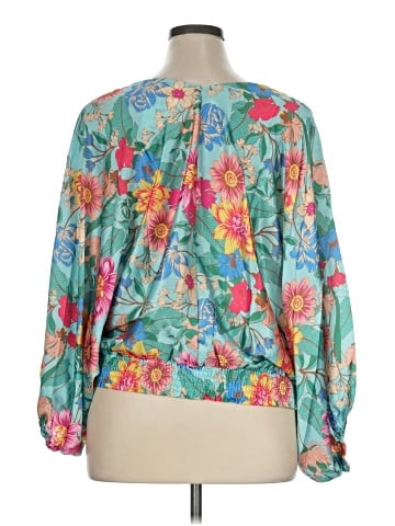 Umgee 3/4 Sleeve Blouse (view 2)