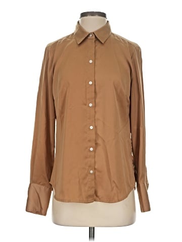 Banana Republic Factory Store Long Sleeve Blouse (view 1)