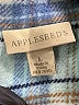 Appleseeds Plaid Blue Jacket Size L - photo 6