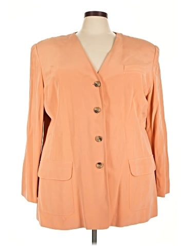 Evan Picone Silk Blazer (view 1)