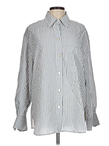 Vince. Long Sleeve Button-Down Shirt (view 1)