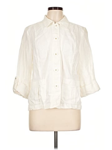 Charter Club 3/4 Sleeve Button-Down Shirt (view 1)