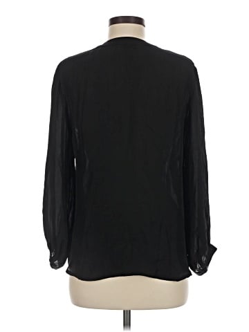 Jigsaw Long Sleeve Silk Top (view 2)