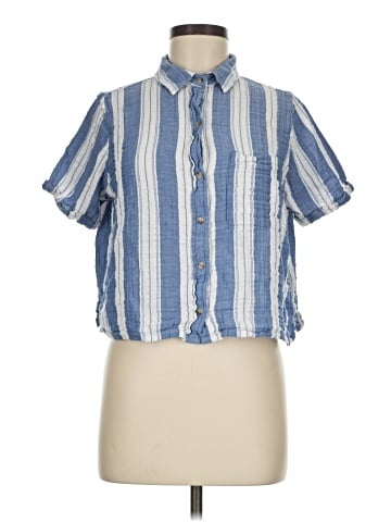 Old Navy Short Sleeve Button-Down Shirt (view 1)