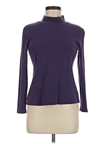 Karen Scott Turtleneck Sweater (view 1)