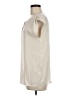 ModCloth 100% Polyester Ivory Sleeveless Blouse Size M - photo 5