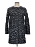 Hobbs London Animal Print Gray Tan Coat Size 4 - photo 1