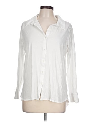 Eileen Fisher Long Sleeve Button-Down Shirt (view 1)