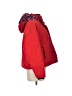 Desigual 100% Polyester Solid Red Snow Jacket Size L - photo 4