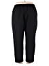 Alfred Dunner 100% Polyester Solid Black Casual Pants Size 20 - photo 2