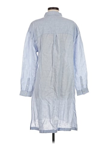 Jones & Co 3/4 Sleeve Button-Down Shirt (view 2)