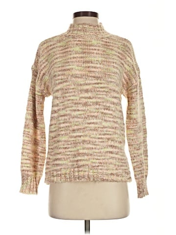 Tribal Turtleneck Sweater (view 1)