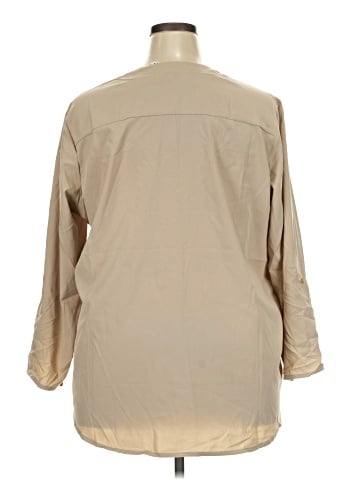 NY Collection 3/4 Sleeve Blouse (view 2)
