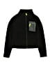 Eddie Bauer 100% Polyester Solid Snake Print Yellow Black Track Jacket Size 12 - 14 - photo 1