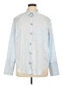 J.Crew 100% Cotton Color Block Blue Long Sleeve Button-Down Shirt Size 16 - photo 1