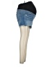 Ingrid + Isabel Blue Gold Denim Shorts Size 12 - photo 4