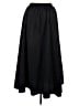 Cos 100% Polyester Solid Black Casual Skirt Size 14 - photo 2