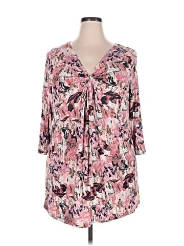 Ellos 3/4 Sleeve Blouse (view 1)