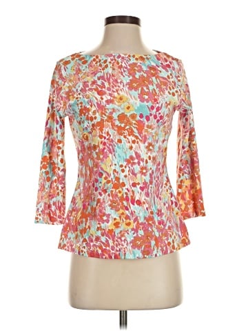 J. McLaughlin 3/4 Sleeve Top (view 1)