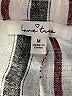Love Tree Stripes Silver Linen Pants Size M - photo 7