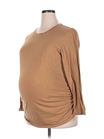 Old Navy - Maternity 3/4 Sleeve T-Shirt (view 1)